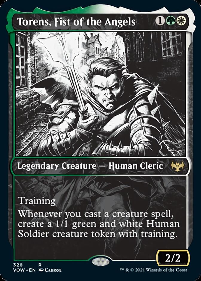Torens, Fist of the Angels (Showcase Eternal Night) [Innistrad: Crimson Vow] - Magic: The Gathering - Card Brawlers | Quebec | Canada |