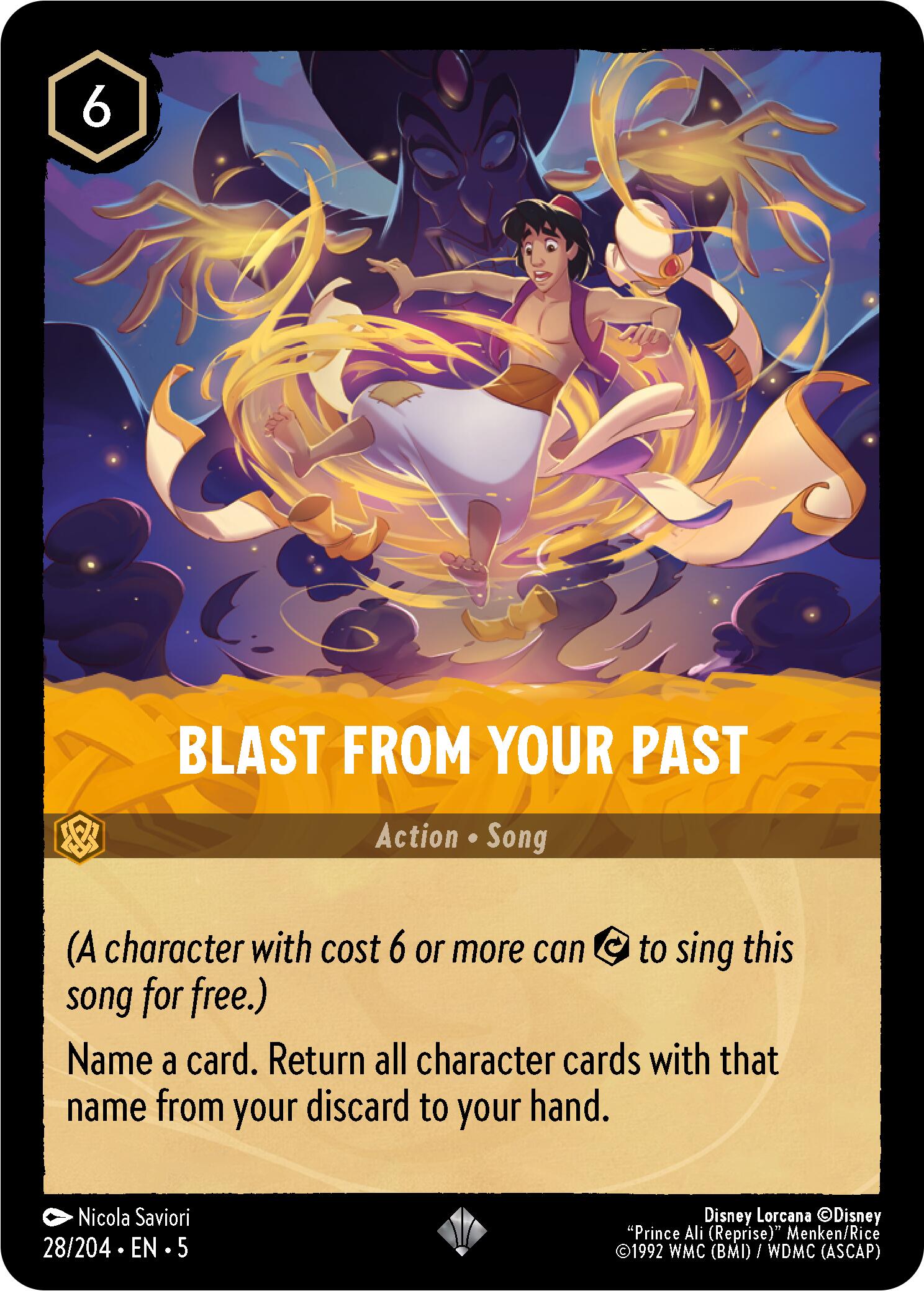 Blast From Your Past (28/204) [Shimmering Skies] - Disney - Card Brawlers | Quebec | Canada |