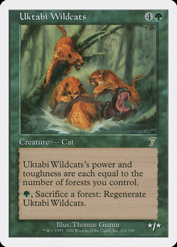 Uktabi Wildcats [Seventh Edition] - Magic: The Gathering - Card Brawlers | Quebec | Canada |