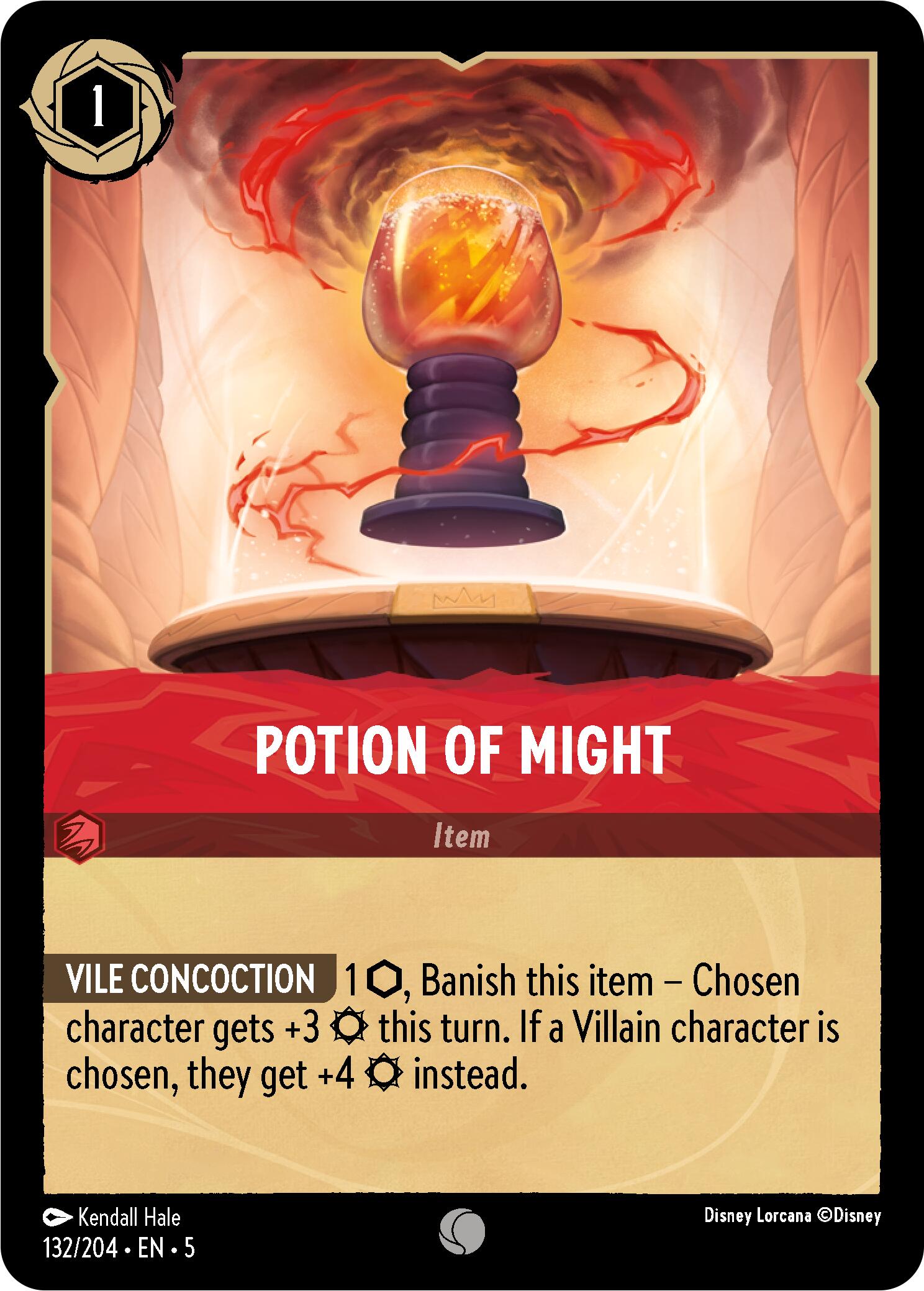 Potion of Might (132/204) [Shimmering Skies] - Disney - Card Brawlers | Quebec | Canada |