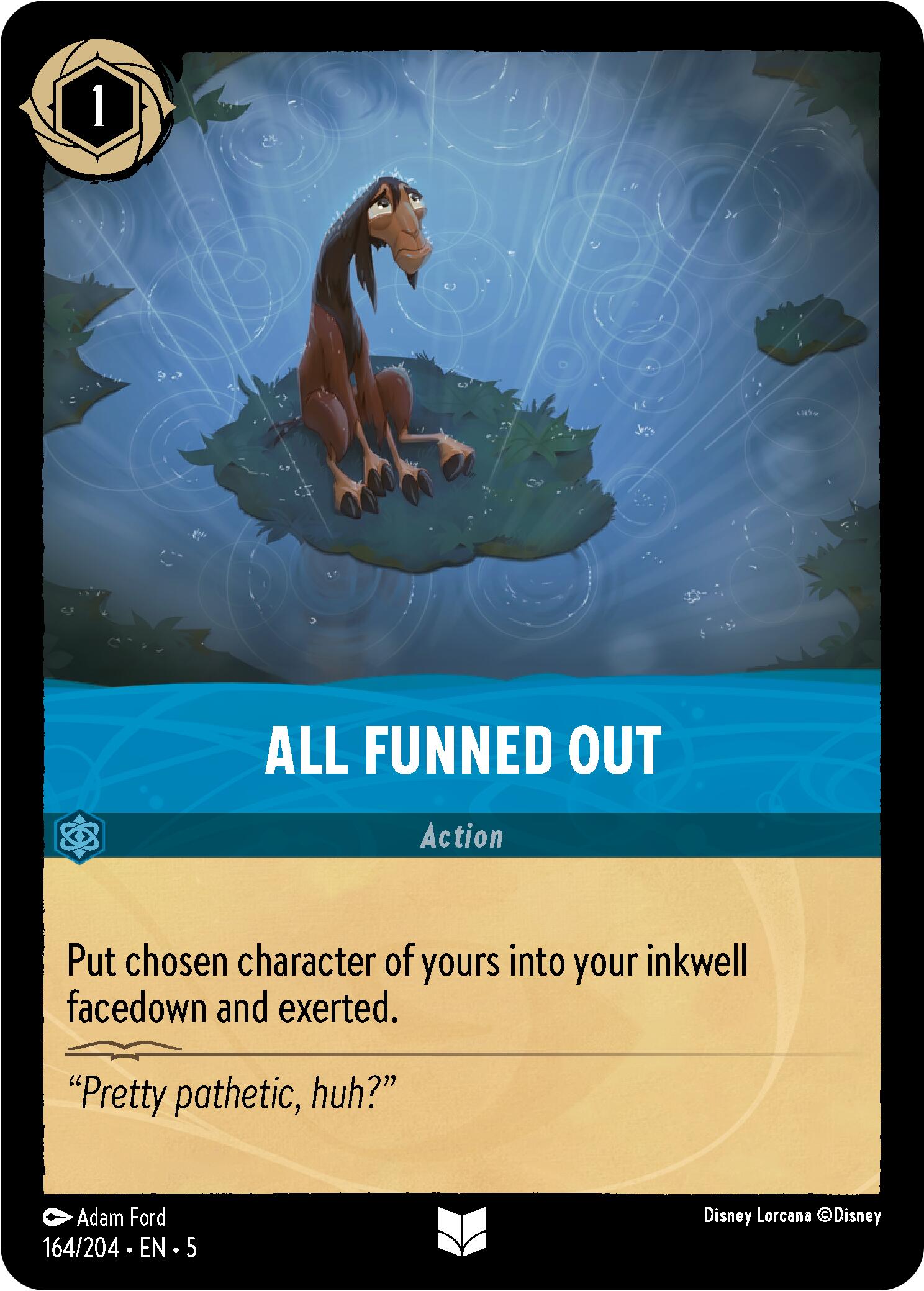 All Funned Out (164/204) [Shimmering Skies] - Disney - Card Brawlers | Quebec | Canada |