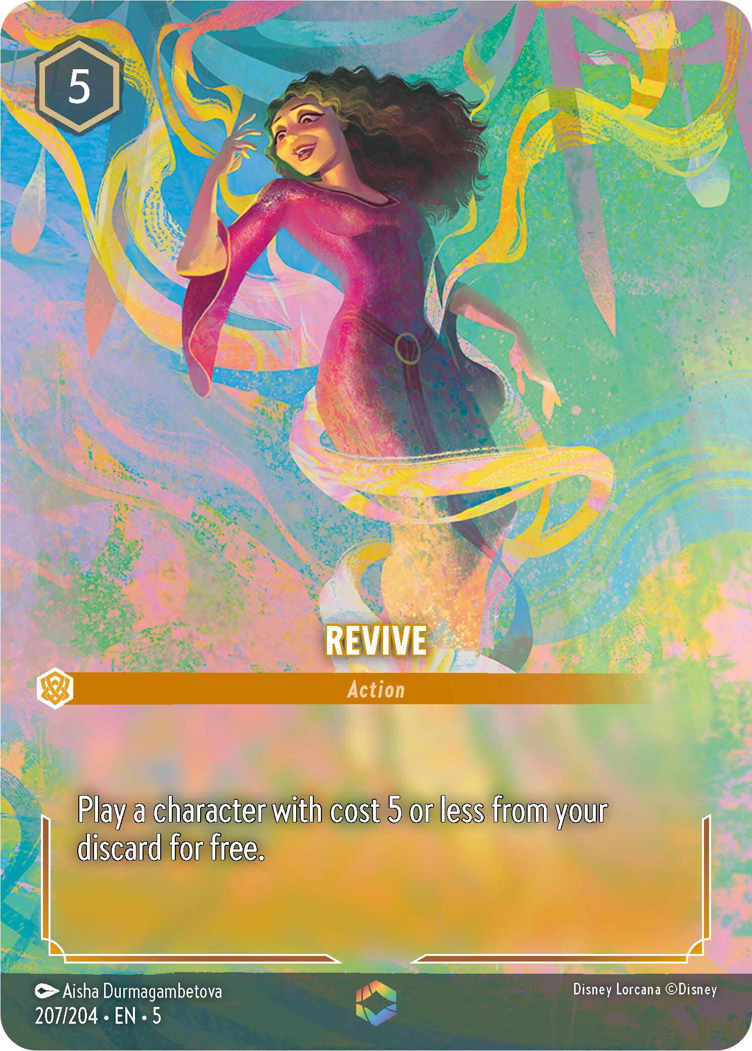 Revive (Enchanted) (207/204) [Shimmering Skies] - Disney - Card Brawlers | Quebec | Canada |