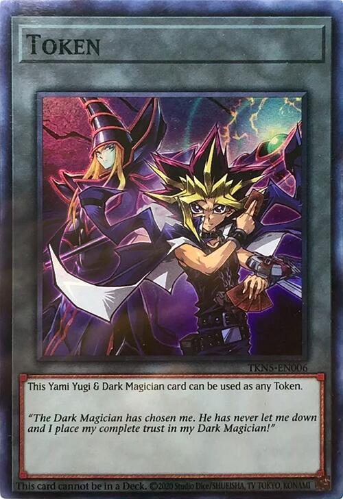 Token: Yami Yugi & Dark Magician [TKN5-EN006] Super Rare - Yu-Gi-Oh! - Card Brawlers | Quebec | Canada |