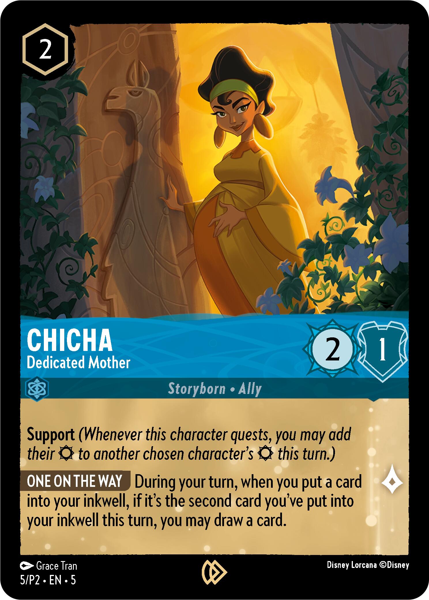 Chicha - Dedicated Mother (5) [Promo Cards] - Disney - Card Brawlers | Quebec | Canada |
