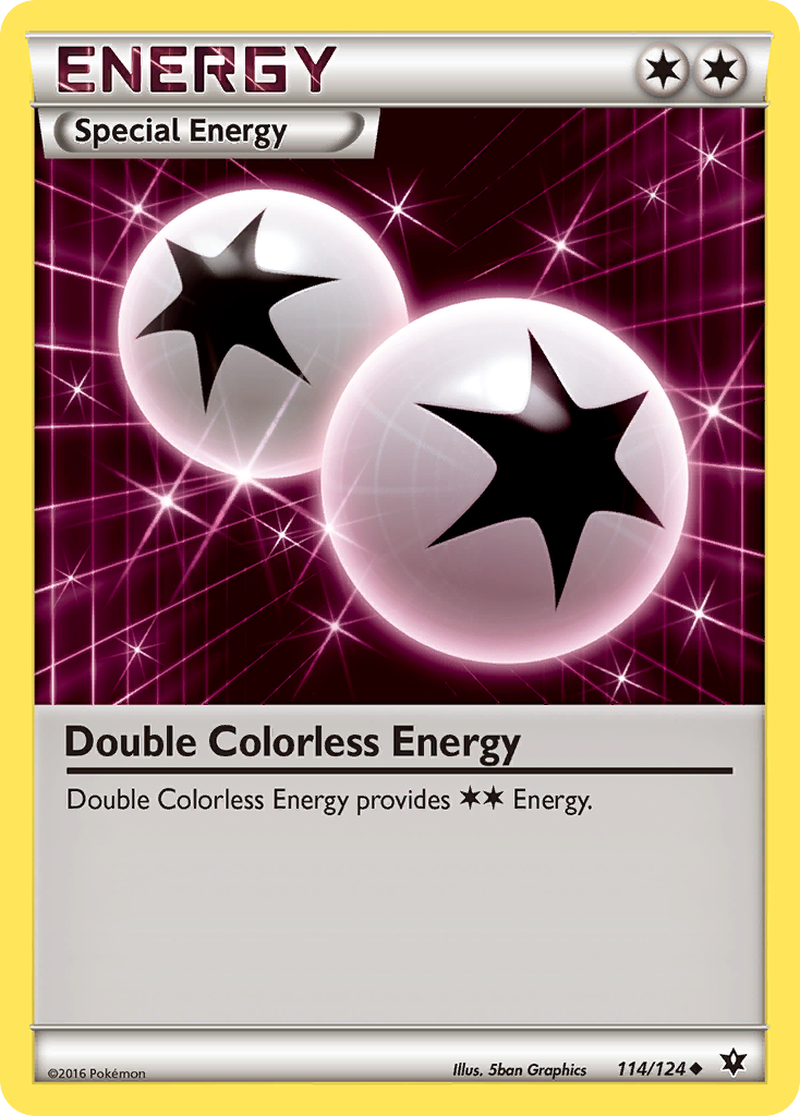 Double Colorless Energy (114/124) [XY: Fates Collide] - Pokémon - Card Brawlers | Quebec | Canada |