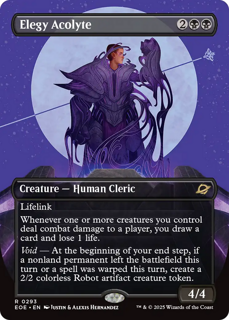 Elegy Acolyte (Borderless) [Edge of Eternities] - Magic: The Gathering - Card Brawlers | Quebec | Canada |