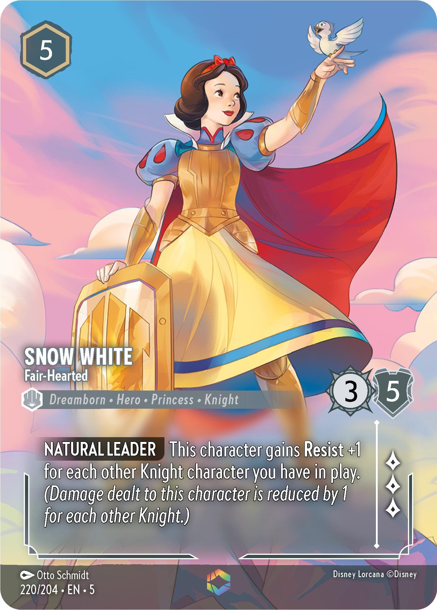 Snow White - Fair-Hearted (Enchanted) (220/204) [Shimmering Skies] - Disney - Card Brawlers | Quebec | Canada |