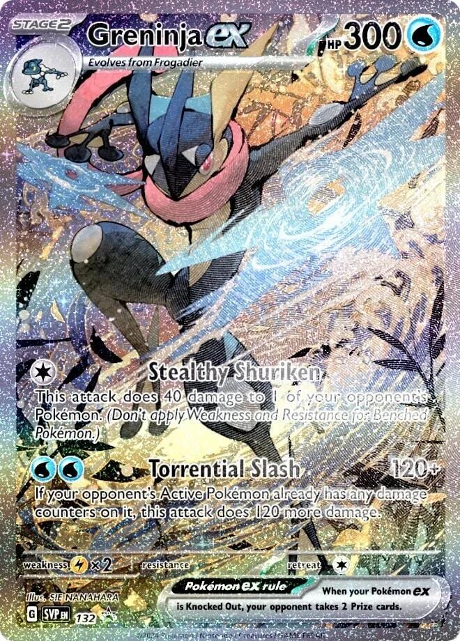 Greninja ex (132) [Scarlet & Violet: Black Star Promos] - Pokémon - Card Brawlers | Quebec | Canada |