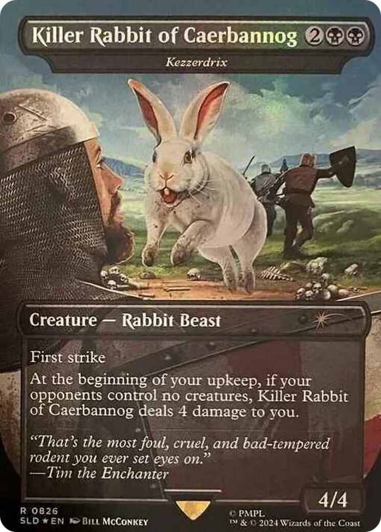 Killer Rabbit of Caerbannog - Kezzerdrix [Secret Lair Drop Series] - Magic: The Gathering - Card Brawlers | Quebec | Canada |