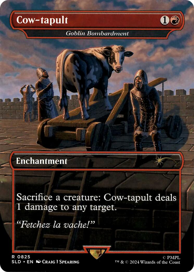Cow-tapult - Goblin Bombardment [Secret Lair Drop Series] - Magic: The Gathering - Card Brawlers | Quebec | Canada |