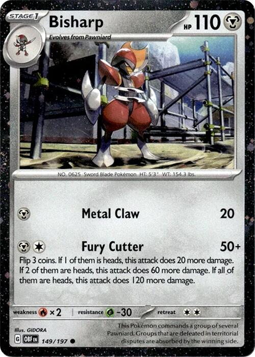Bisharp (149/197) (Cosmos Holo) [Miscellaneous Cards] - Pokémon - Card Brawlers | Quebec | Canada |