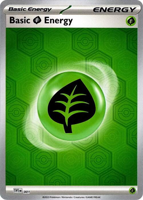 Basic Grass Energy (001) [Scarlet & Violet: Shrouded Fable] - Pokémon - Card Brawlers | Quebec | Canada |