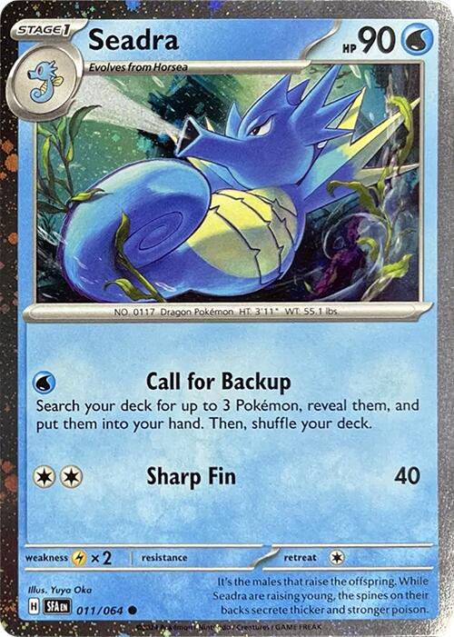 Seadra (011/064) (Cosmos Holo) [Miscellaneous Cards] - Pokémon - Card Brawlers | Quebec | Canada |