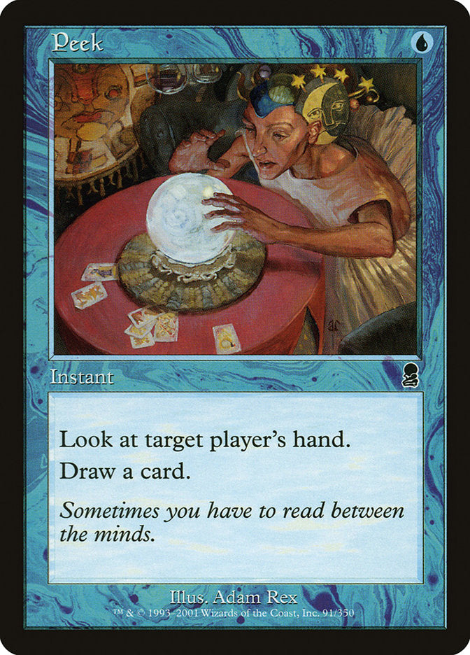 Peek [Odyssey] - Magic: The Gathering - Card Brawlers | Quebec | Canada |