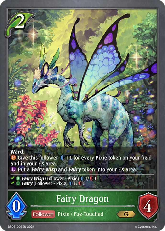 Fairy Dragon (BP06-007EN) [Paragons of the Colosseum] - Bushiroad - Card Brawlers | Quebec | Canada |