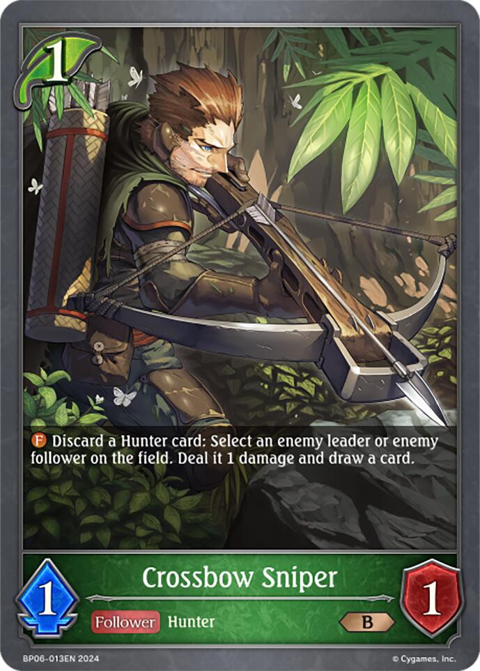 Crossbow Sniper (BP06-013EN) [Paragons of the Colosseum] - Bushiroad - Card Brawlers | Quebec | Canada |