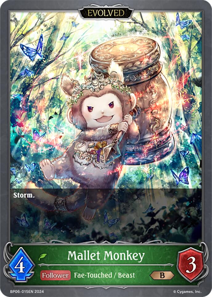 Mallet Monkey (Evolved) (BP06-015EN) [Paragons of the Colosseum] - Bushiroad - Card Brawlers | Quebec | Canada |