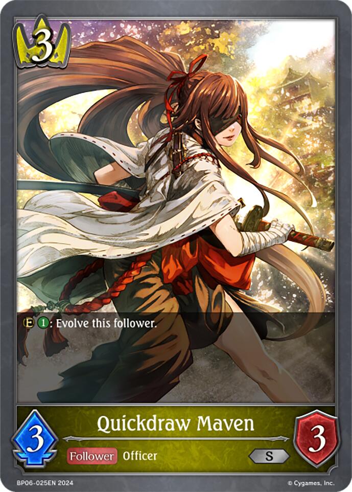 Quickdraw Maven (BP06-025EN) [Paragons of the Colosseum] - Bushiroad - Card Brawlers | Quebec | Canada |