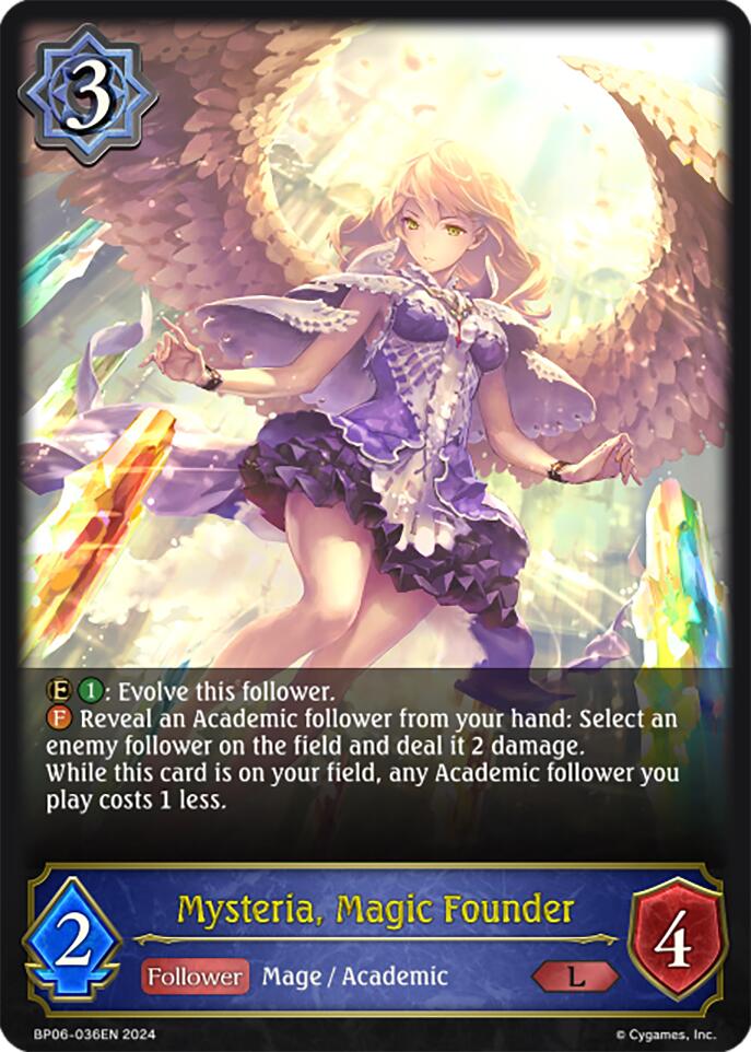 Mysteria, Magic Founder (BP06-036EN) [Paragons of the Colosseum] - Bushiroad - Card Brawlers | Quebec | Canada |