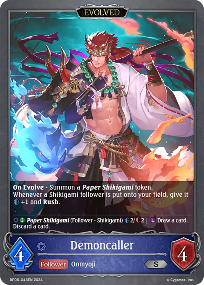 Demoncaller (Evolved) (BP06-043EN) [Paragons of the Colosseum] - Bushiroad - Card Brawlers | Quebec | Canada |