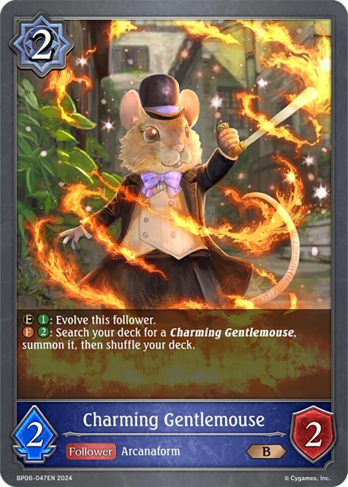 Charming Gentlemouse (BP06-047EN) [Paragons of the Colosseum] - Bushiroad - Card Brawlers | Quebec | Canada |