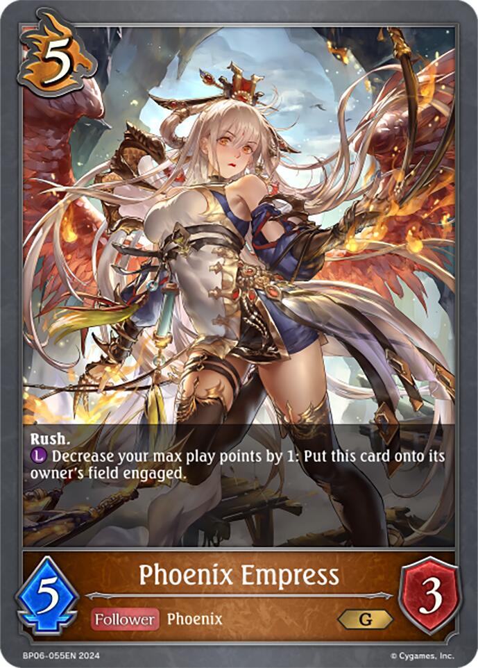 Phoenix Empress (BP06-055EN) [Paragons of the Colosseum] - Bushiroad - Card Brawlers | Quebec | Canada |