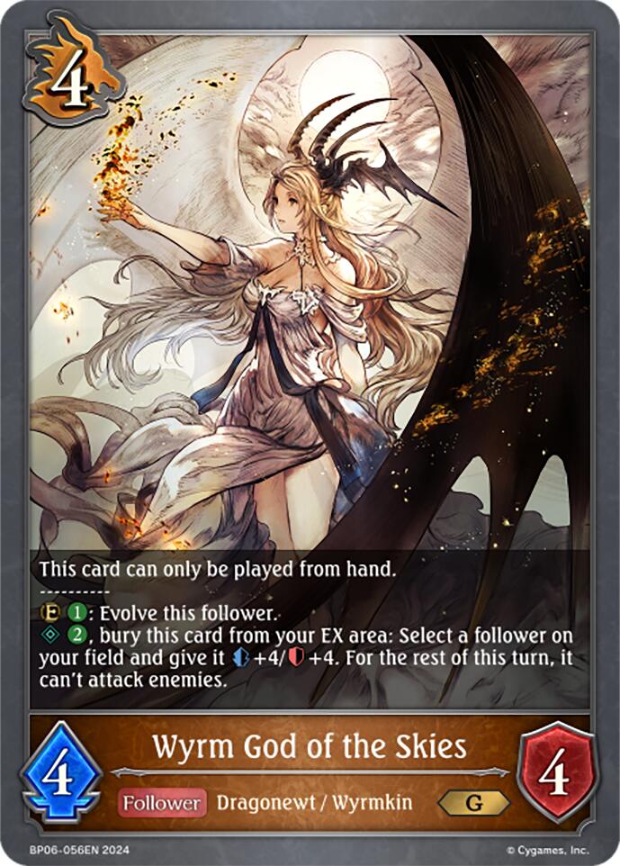 Wyrm God of the Skies (BP06-056EN) [Paragons of the Colosseum] - Bushiroad - Card Brawlers | Quebec | Canada |