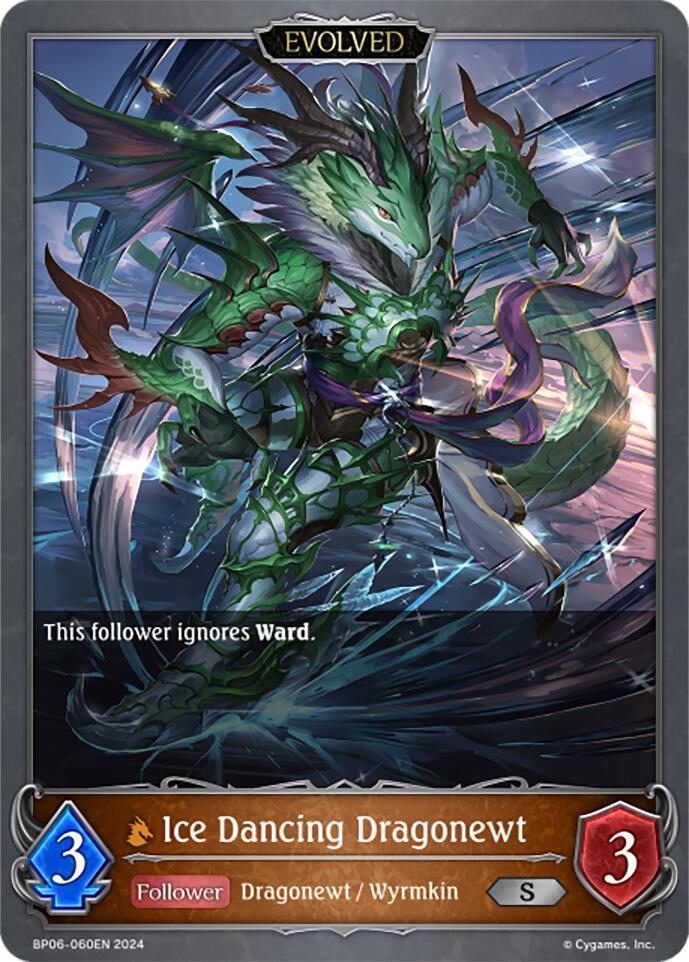 Ice Dancing Dragonewt (Evolved) (BP06-060EN) [Paragons of the Colosseum] - Bushiroad - Card Brawlers | Quebec | Canada |