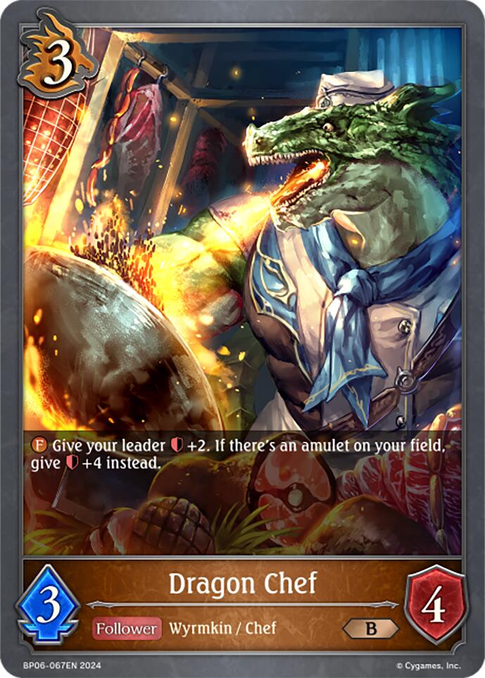 Dragon Chef (BP06-067EN) [Paragons of the Colosseum] - Bushiroad - Card Brawlers | Quebec | Canada |