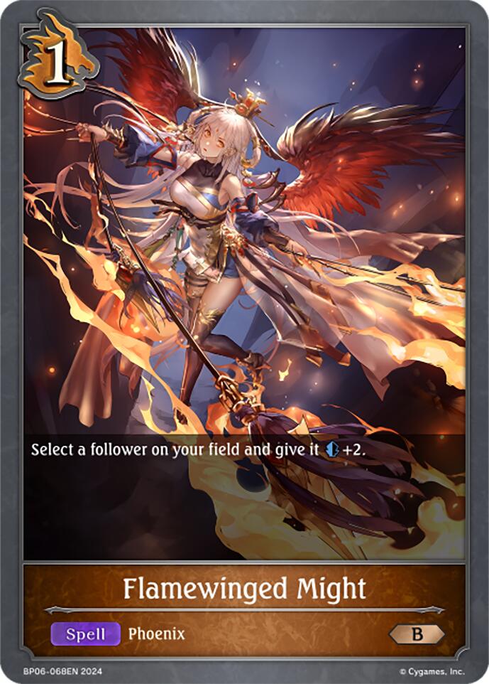 Flamewinged Might (BP06-068EN) [Paragons of the Colosseum] - Bushiroad - Card Brawlers | Quebec | Canada |