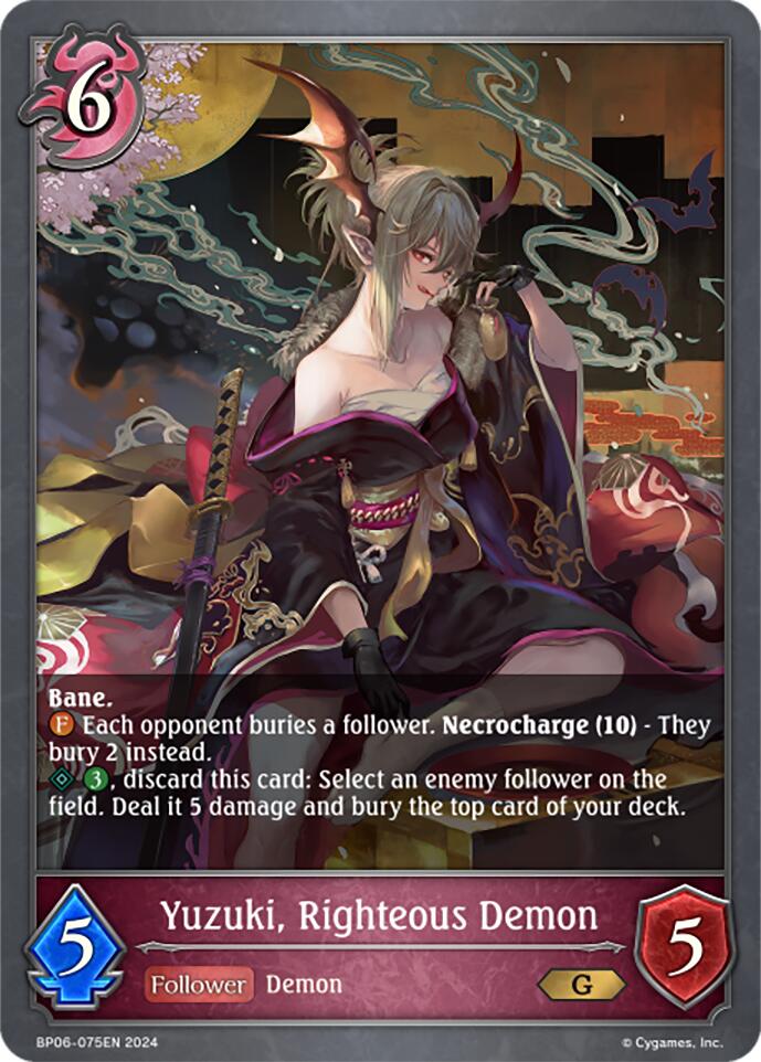 Yuzuki, Righteous Demon (BP06-075EN) [Paragons of the Colosseum] - Bushiroad - Card Brawlers | Quebec | Canada |