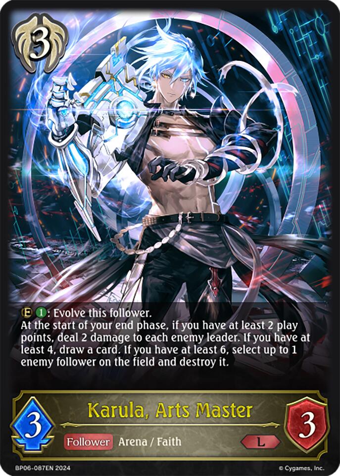 Karula, Arts Master (BP06-087EN) [Paragons of the Colosseum] - Bushiroad - Card Brawlers | Quebec | Canada |