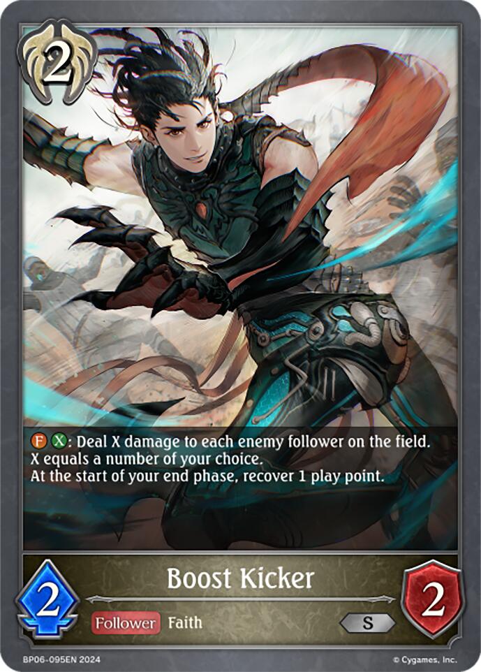 Boost Kicker (BP06-095EN) [Paragons of the Colosseum] - Bushiroad - Card Brawlers | Quebec | Canada |