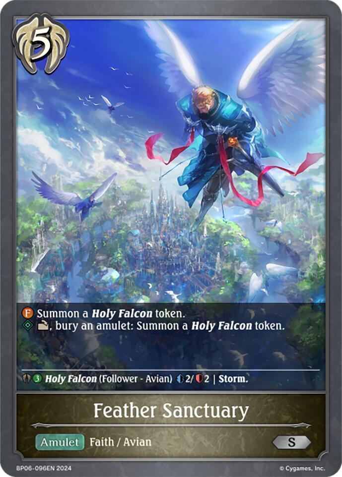 Feather Sanctuary (BP06-096EN) [Paragons of the Colosseum] - Bushiroad - Card Brawlers | Quebec | Canada |