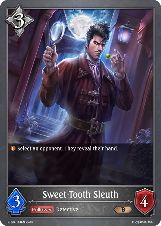 Sweet-Tooth Sleuth (BP06-114EN) [Paragons of the Colosseum] - Bushiroad - Card Brawlers | Quebec | Canada |