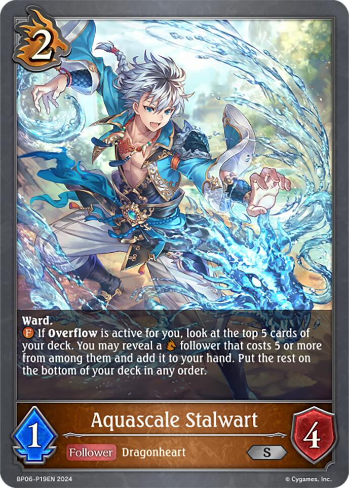 Aquascale Stalwart - P19EN (Foil) (BP06-P19EN) [Paragons of the Colosseum] - Bushiroad - Card Brawlers | Quebec | Canada |