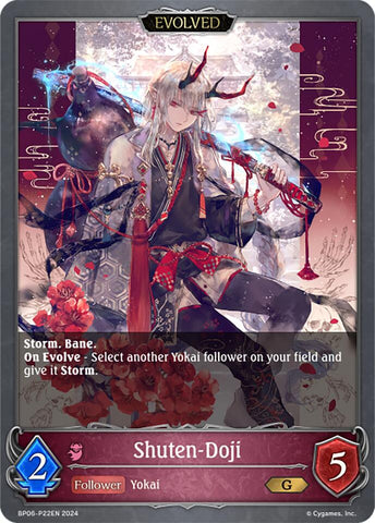 Shuten-Doji (Evolved) - P22EN (Foil) (BP06-P22EN) [Paragons of the Colosseum]