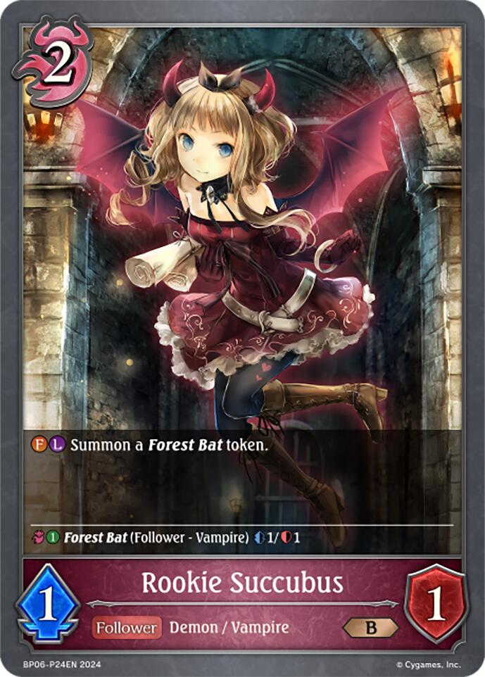 Rookie Succubus - P24EN (Foil) (BP06-P24EN) [Paragons of the Colosseum] - Bushiroad - Card Brawlers | Quebec | Canada |
