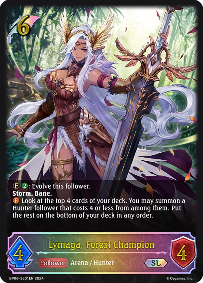 Lymaga, Forest Champion (BP06-SL01EN) [Paragons of the Colosseum] - Bushiroad - Card Brawlers | Quebec | Canada |