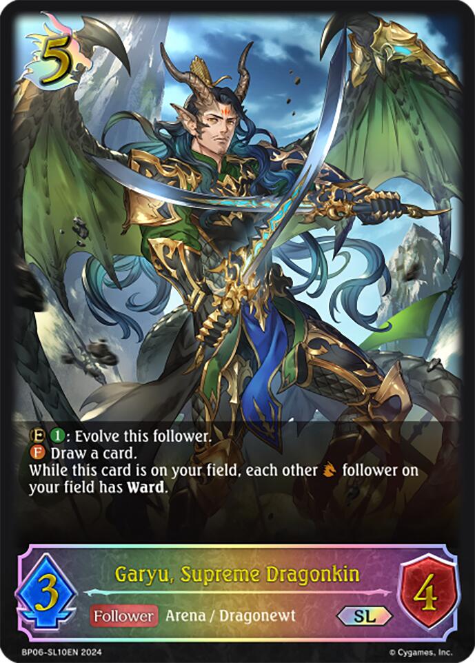 Garyu, Supreme Dragonkin (BP06-SL10EN) [Paragons of the Colosseum] - Bushiroad - Card Brawlers | Quebec | Canada |