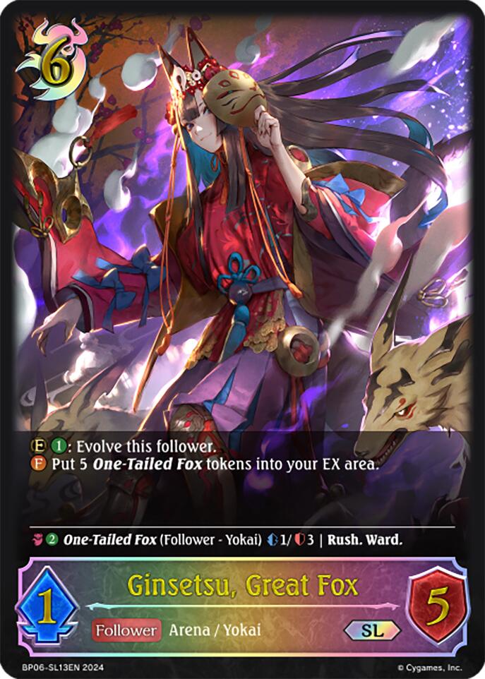 Ginsetsu, Great Fox (BP06-SL13EN) [Paragons of the Colosseum] - Bushiroad - Card Brawlers | Quebec | Canada |