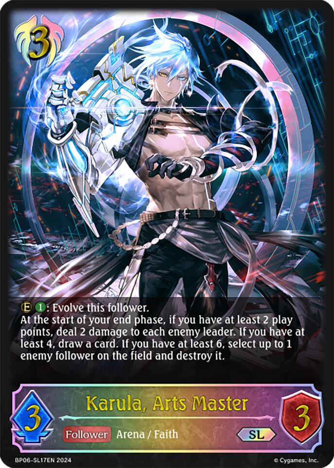 Karula, Arts Master (BP06-SL17EN) [Paragons of the Colosseum] - Bushiroad - Card Brawlers | Quebec | Canada |
