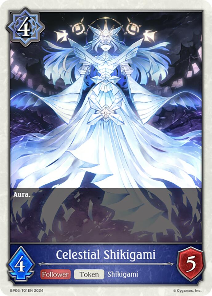 Celestial Shikigami (BP06-T01EN) [Paragons of the Colosseum] - Bushiroad - Card Brawlers | Quebec | Canada |