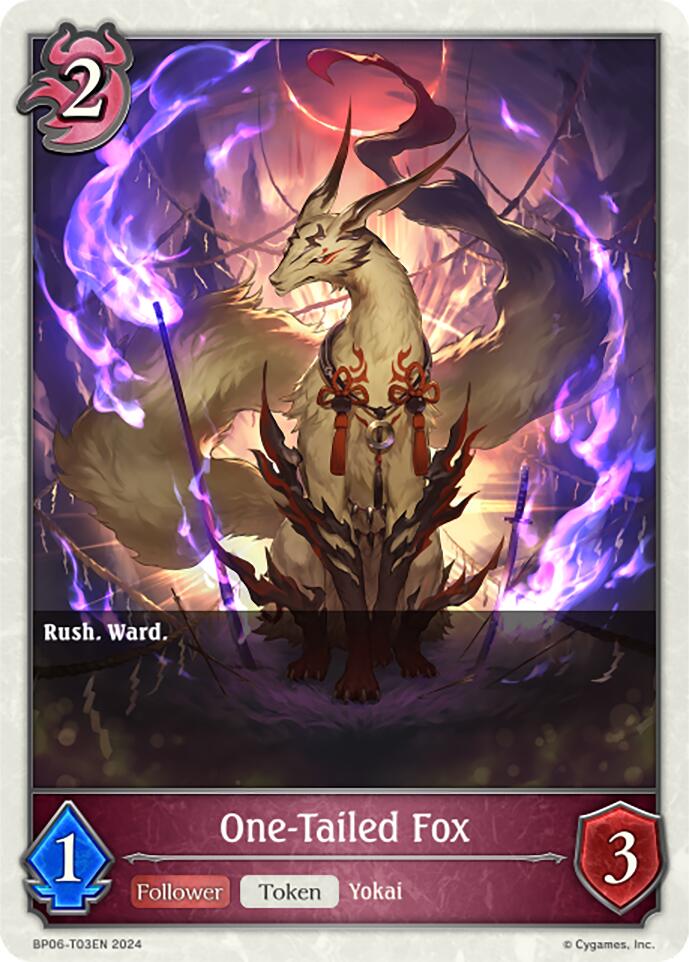 One-Tailed Fox (BP06-T03EN) [Paragons of the Colosseum] - Bushiroad - Card Brawlers | Quebec | Canada |