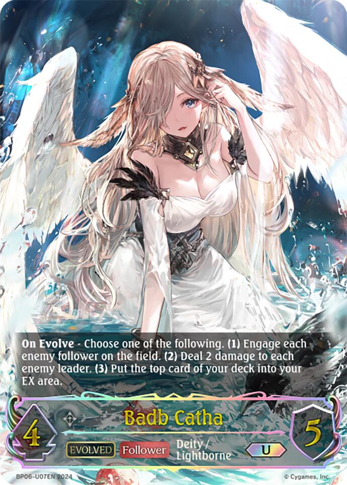 Badb Catha (Evolved) (BP06-U07EN) [Paragons of the Colosseum] - Bushiroad - Card Brawlers | Quebec | Canada |