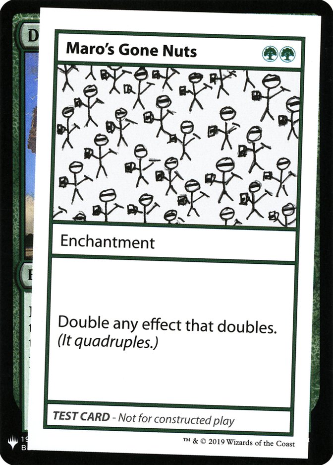 Maro's Gone Nuts [Mystery Booster Playtest Cards] - Magic: The Gathering - Card Brawlers | Quebec | Canada |