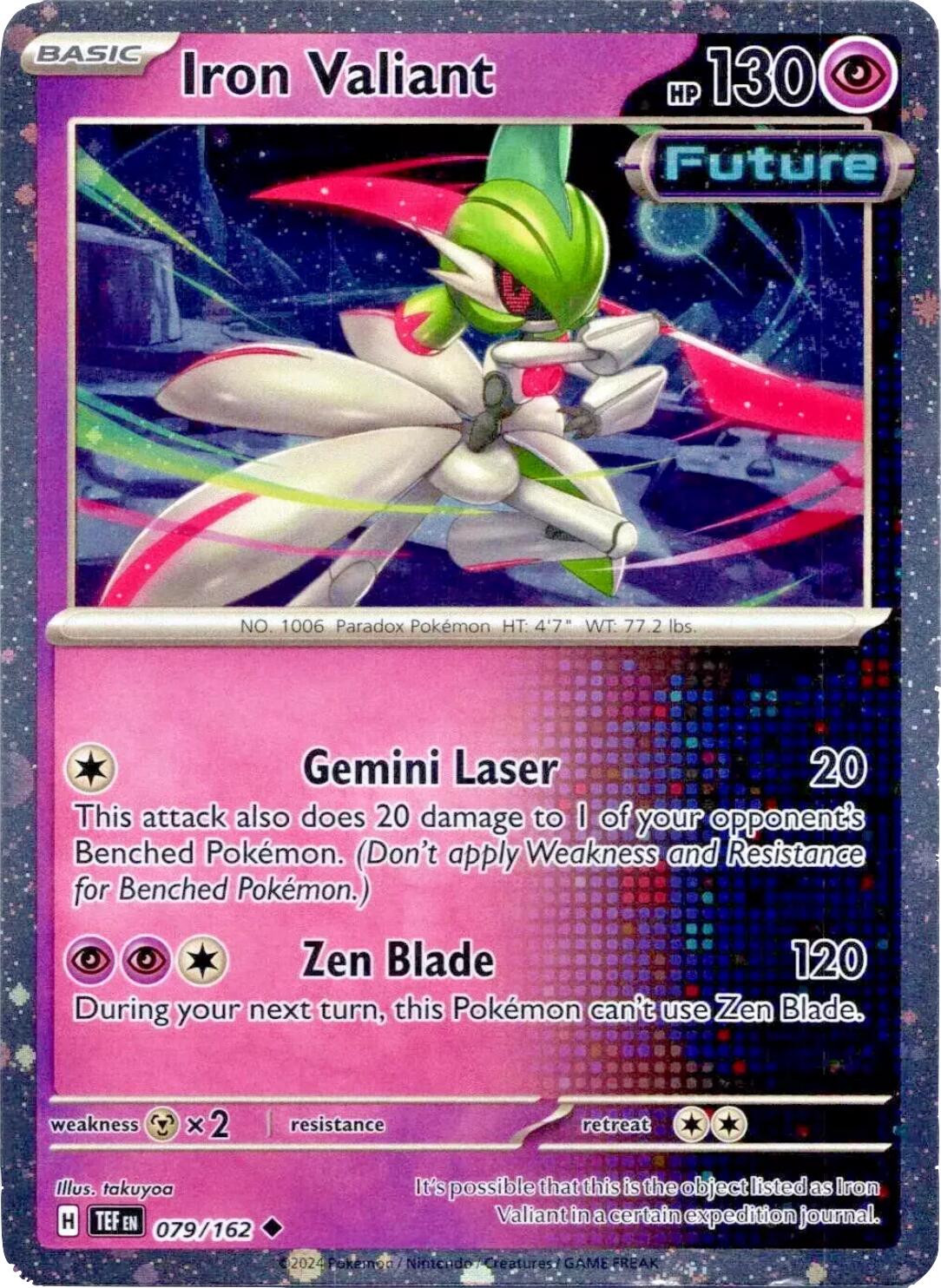Iron Valiant (079/162) (Cosmos Holo) [Miscellaneous Cards] - Pokémon - Card Brawlers | Quebec | Canada |