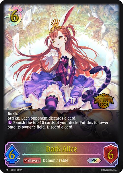Dark Alice (Showdown 2024) (PR-109EN) [Promotional Cards] - Bushiroad - Card Brawlers | Quebec | Canada |