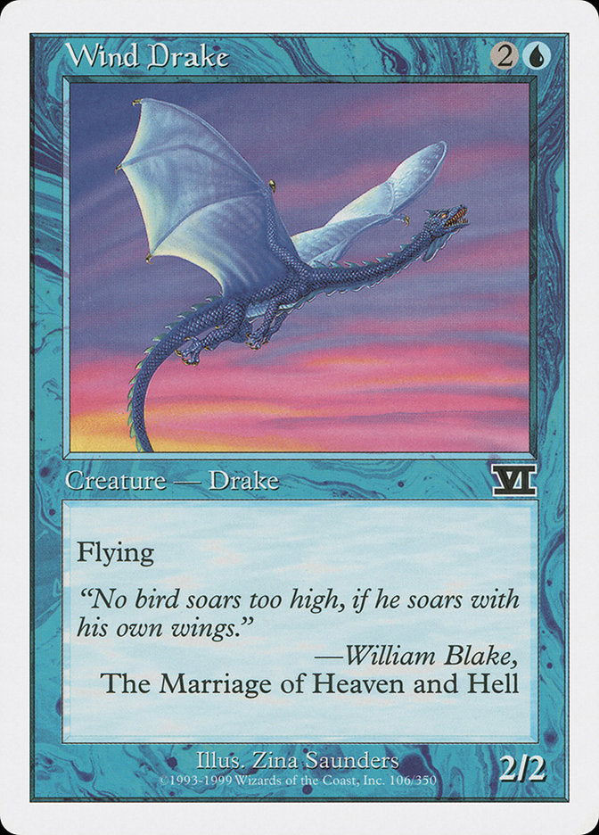 Wind Drake [Classic Sixth Edition] - Magic: The Gathering - Card Brawlers | Quebec | Canada |