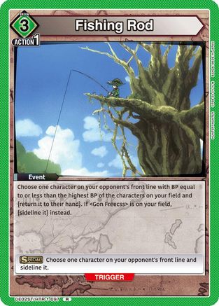 Fishing Rod (UE02ST/HTR-1-097) - UE02ST HUNTER X HUNTER Starter Deck - UE02ST: HUNTER X HUNTER Starter Deck - Card Brawlers | Quebec | Canada |